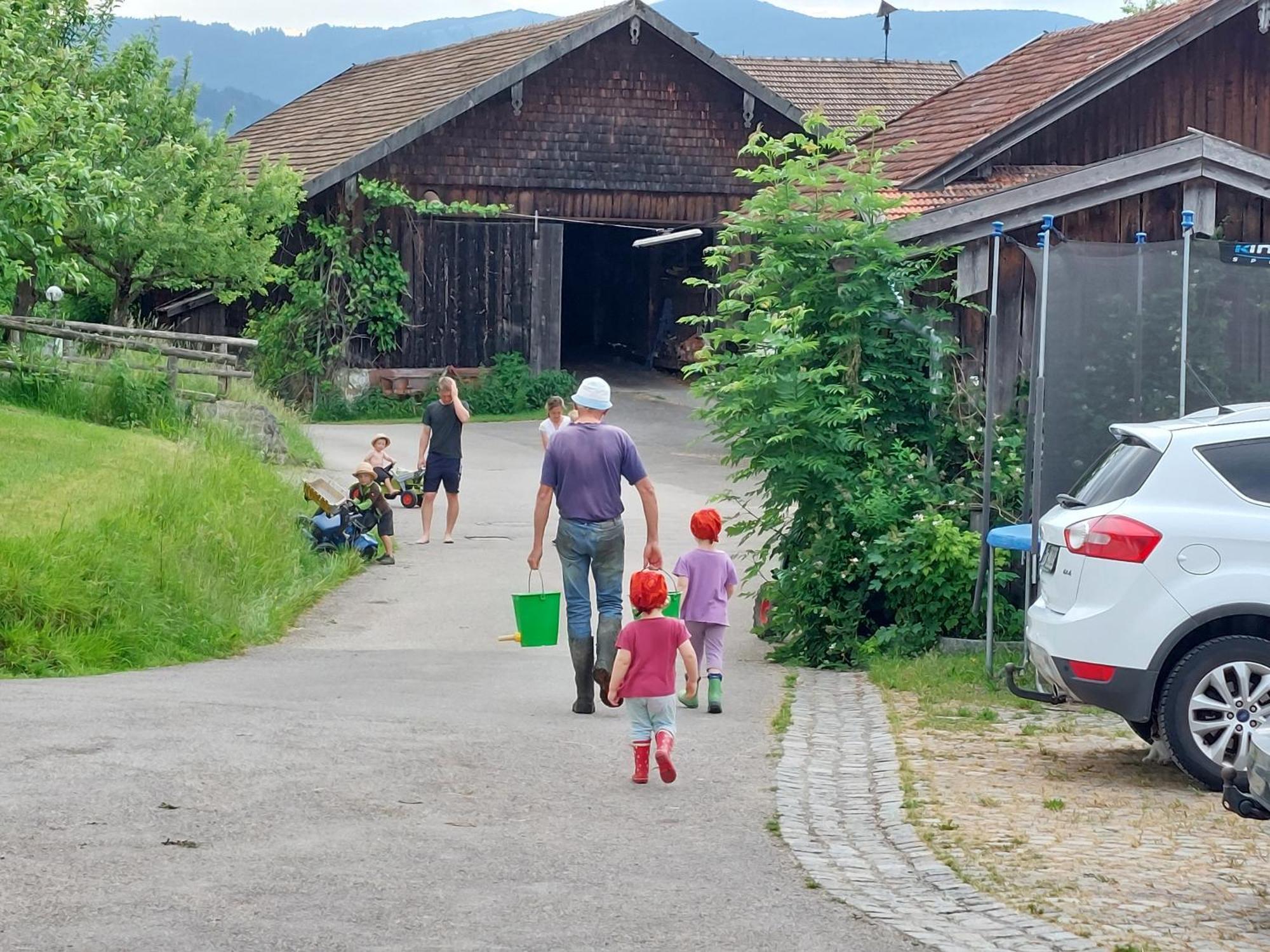 Fuchsbauernhof Villa Piding Bagian luar foto